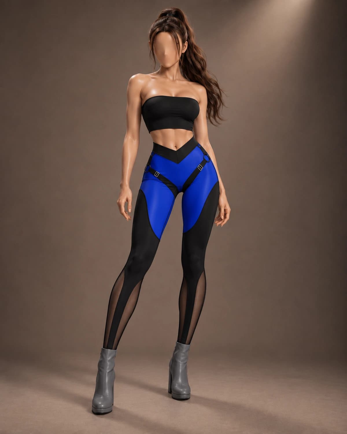 Sable bodysuit, campaign mockup